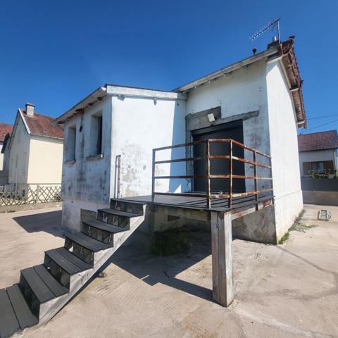 Charmante maison avec sous-sol, terrasse et dépendance - 72 m² habitables