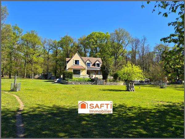 Maison de campagne en Forêt +Terrain 1,5ha +Hangar