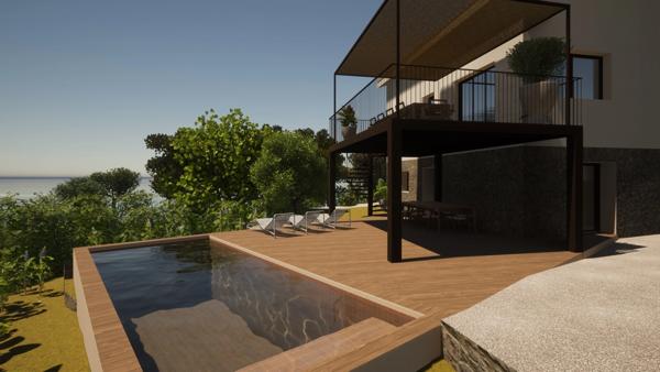 Propriété d’exception avec vue mer - LES ISSAMBRES (83)