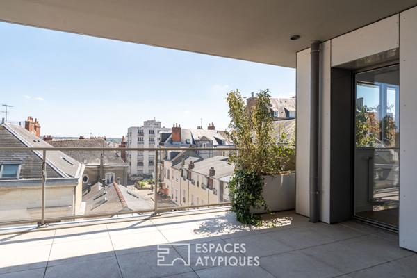 Appartement élégant avec terrasse en centre ville