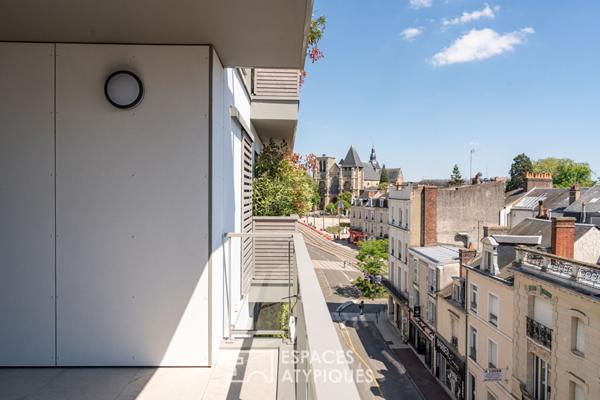 Appartement élégant avec terrasse en centre ville