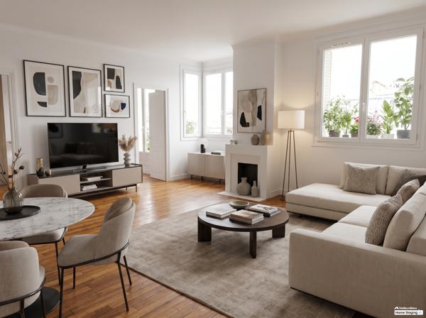 Appartement 4 pièces de 92 m² à Paris 75014 avec cave