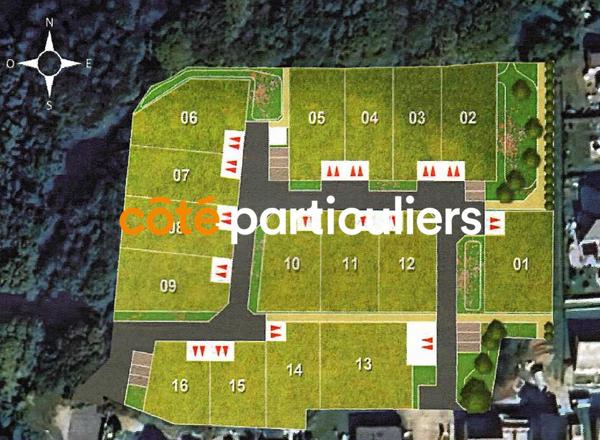 Vente Terrain298 m² - MONTERBLANC (56250)