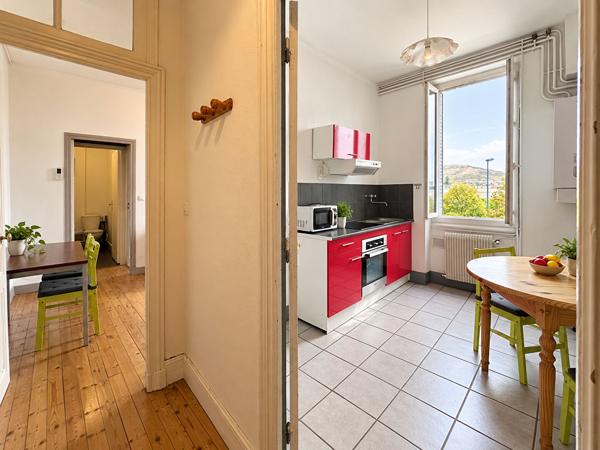 T2 meublé de 43,70 m² avec balcon