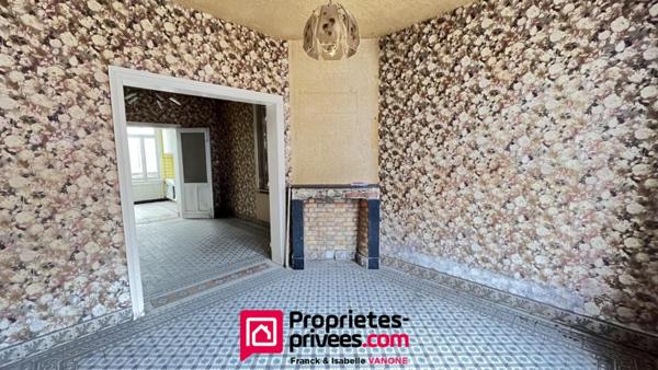 Maison type BOURGEOISE - BEAU POTENTIEL - 4 chambres - jardin - cave - 107 m²