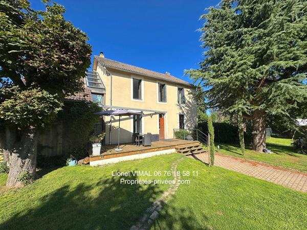 Maison rénovée 5 pièces ( 3 ch ) 170 m2 sur terrain clos et aménagé