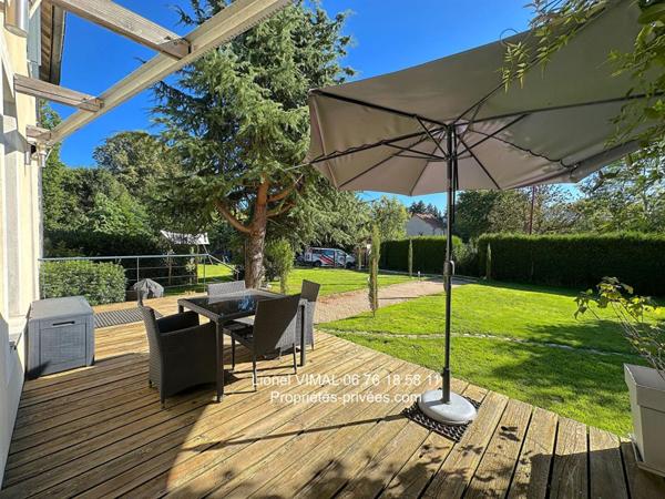 Maison rénovée 5 pièces ( 3 ch ) 170 m2 sur terrain clos et aménagé