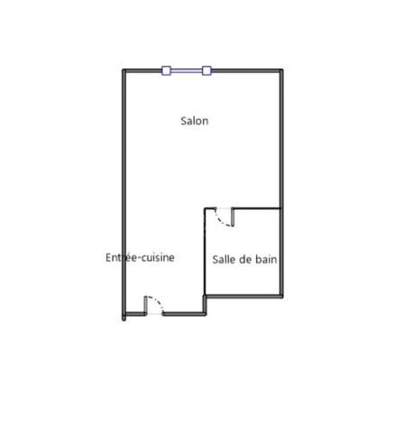 PARIS 18EME EN EXCLUSIVITE - STUDIO - VILLA DAMREMONT €149 100 ** - Référence VC-EX-6557