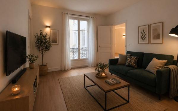 Appartement à vendre    2 pièces • 36,41 m2 Paris 15