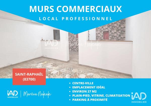 Boutique/Local commercial à vendre 27 m² Saint-Raphaël