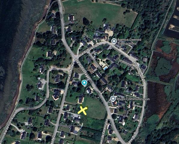 Terrain à Saint Armel, proche mer et bourg - 834 m²