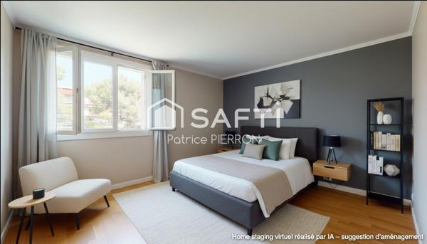 Appartement T5 traversant – Proche tram