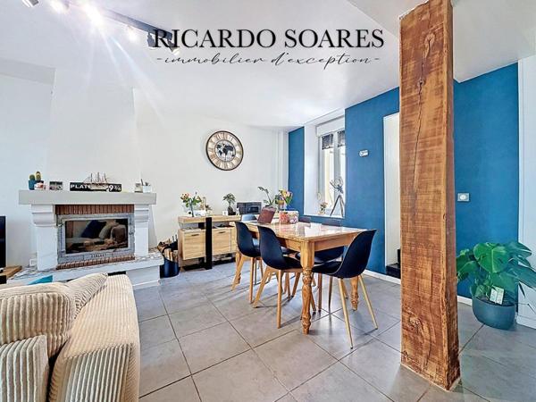 PONT-SAINTE-MAXENCE 60700 - MAISON DE VILLE 64 m² / 1 CHAMBRE / 1 STUDIO INDÉPENDANT / JARDIN ET TERRASSES