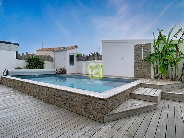 Villa contemporaine avec piscine à 300 m de l'océan - Sion-sur-l'Océan
