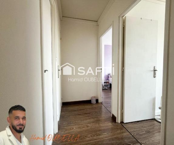 Appartement 3 pièces lumineux de 63 m² – Cave et Parking.