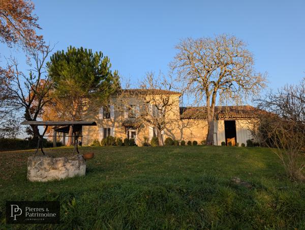 Montréal (32250) Propriété avec gîte et dépendances sur 2ha