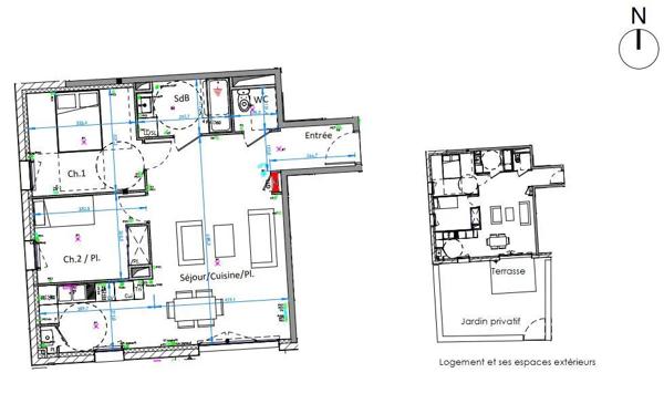 Appartement à louer au Havre (76600)
