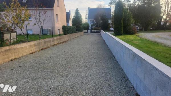 Terrain viabilisé Merlevenez