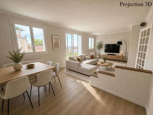 Appartement 4 pièces 80 m2