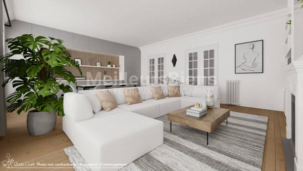 Paris 8ème - À VENDRE - Magnifique 4 Pièces de 93,72 m²
