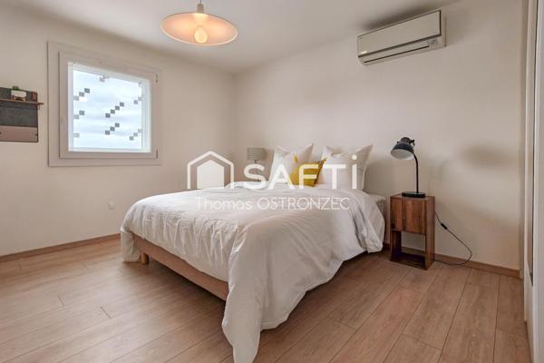 Maison avec vue dominante et piscine au calme