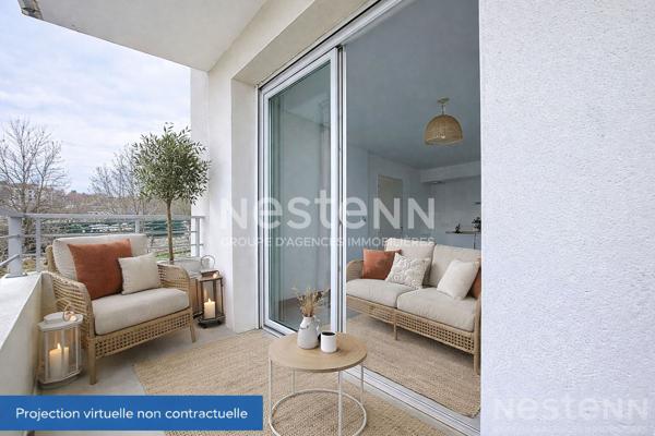 A VENDRE Appartement Type 2 avec balcon, 2 place de parking