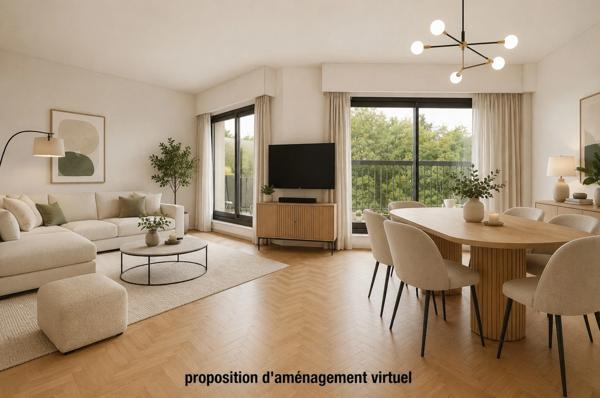 BOURG-LA-REINE -  5 MIN RER - 4/5 P -  94,08 M² - DERNIER ETAGE - ASCENSEUR - CAVE - DOUBLE BOX