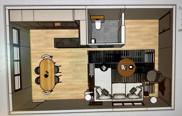 F2 de 35m2 à Saint Germain en Laye - quartier Schnapper