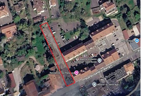 Terrain constructible Saint Avold 1639 m2