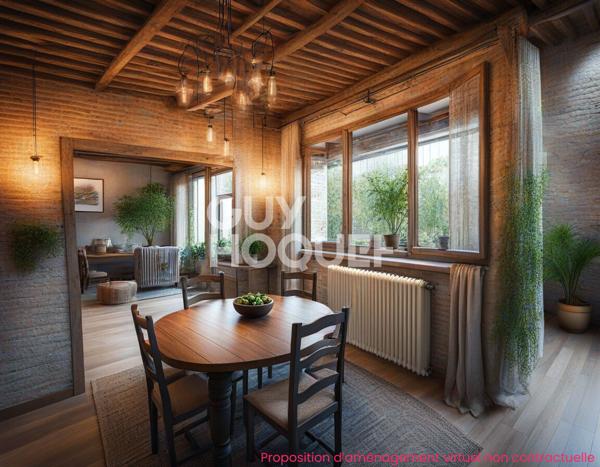 BOURGOIN JALLIEU : appartement T3 (77 m²) en vente avec CAVE