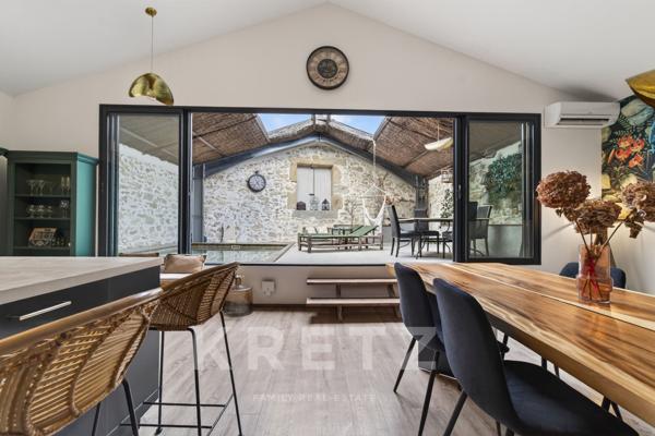 Maison vigneronne en pierre – 270 m² habitables – Terrasse, piscine et appartements indépendants