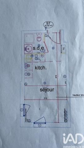 Location appartement 1 pièce 21 m² Saint-Germain-lès-Arpajon