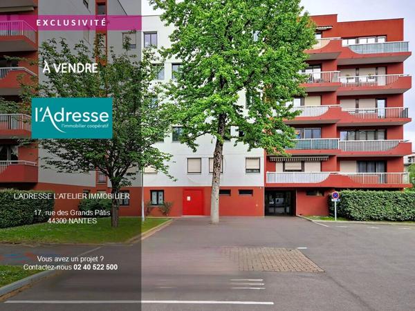 Appartement Nantes Est 3 pièce(s) 64 m2