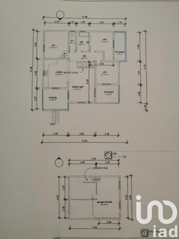 Maison 4 pièces de 94 m² à Saint-Louis (97450)