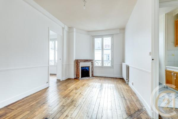 Appartement F2 à vendre  2 pièces - 36,10 m2 PARIS - 75017