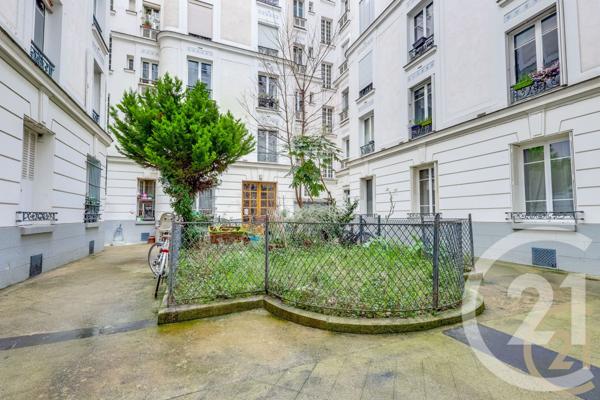 Appartement F2 à vendre  2 pièces - 36,10 m2 PARIS - 75017