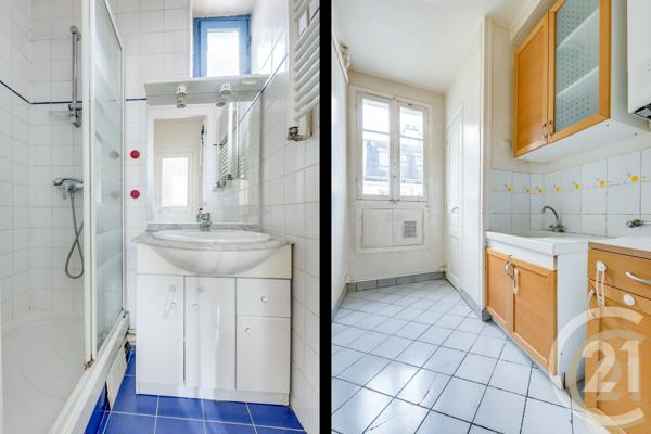 Appartement F2 à vendre  2 pièces - 36,10 m2 PARIS - 75017