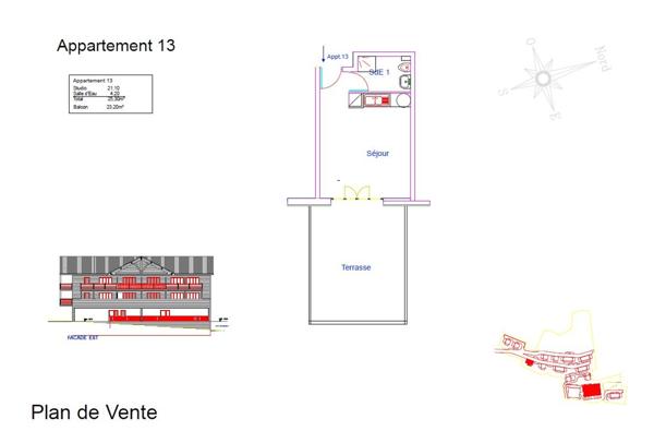 Appartement à ROUBION (06420)