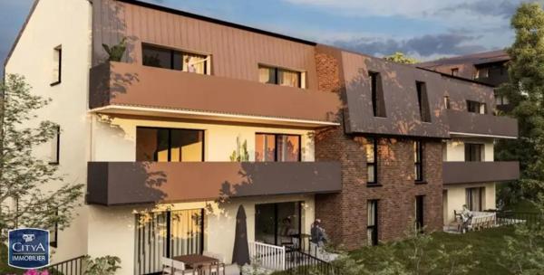Appartement à louer 2 pièces 46.09m² Harfleur (76700)