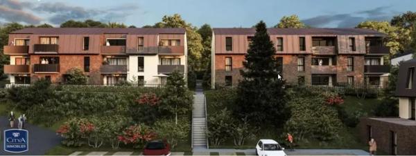Appartement à louer 2 pièces 46.09m² Harfleur (76700)