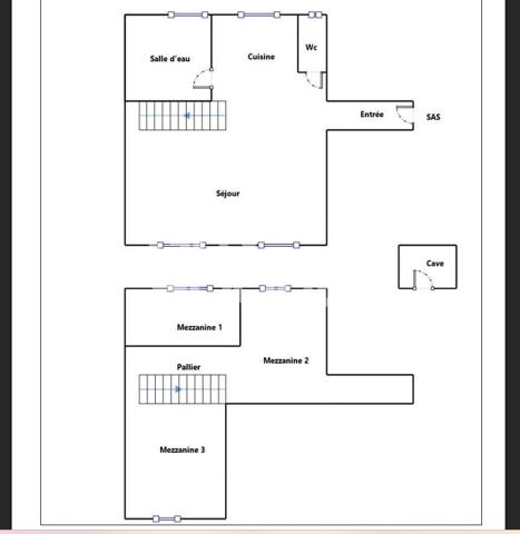 Proche Mairie - Appartement canut - 2 chambres - 1 bureau