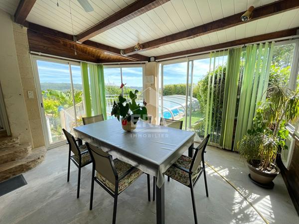 Maison  avec piscine à la vue imprenable accès proche de l'A51 Entre Manosque et Digne les Bains