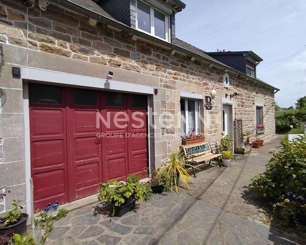 Vente Maison en pierres rénovée, 3 chambres, jardin et garage - LAMBALLE ARMOR - TREGOMAR