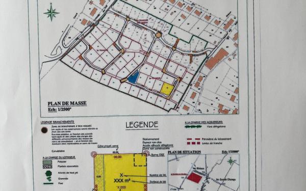 Terrain à vendre    Sarceaux