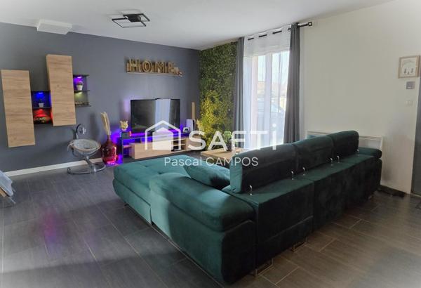 maison plein pied 88m² avec garage et jardin de 557m²