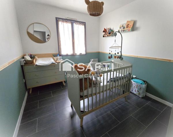 maison plein pied 88m² avec garage et jardin de 557m²