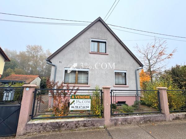 3%COM Charmante maison avec 3 chambres - jardin et dépendance Schweighouse-sur-Moder (67590)