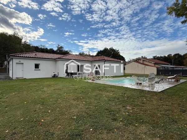 Maison 145m2 implantée sur une grande parcelle de 2100m2