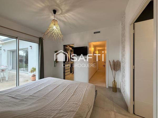 Maison 145m2 implantée sur une grande parcelle de 2100m2