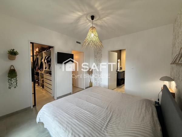 Maison 145m2 implantée sur une grande parcelle de 2100m2